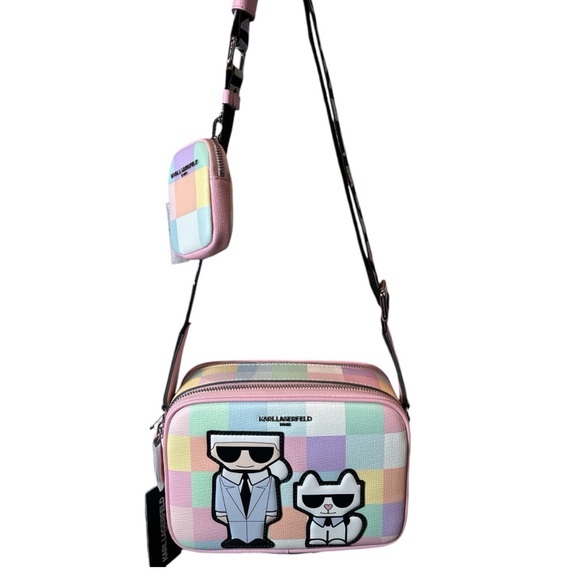 Karl Lagerfeld Handbags - Karl Lagerfeld Maybelle Crossbody Camera Bag (NWT)